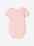 Lot de 2 bodies bébé Disney Minnie manches courtes rose 4 - vertbaudet enfant 