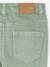 Pantalon fille slim morphologique fin anthracite+rose poudré+vert sauge 14 - vertbaudet enfant 