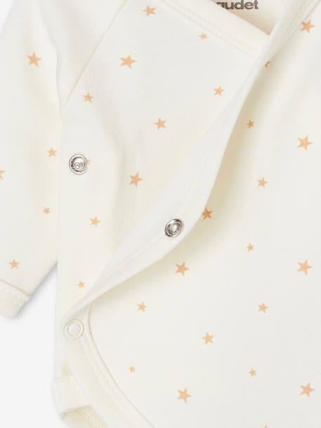 Ensemble naissance 4 pièces bébé spécial prématuré coffret cadeau écru 8 - vertbaudet enfant 