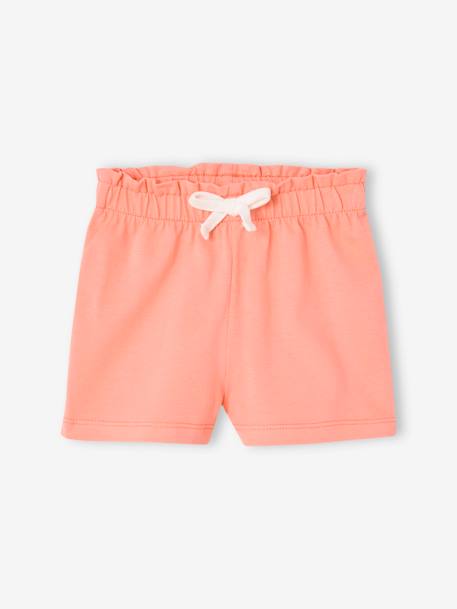 Ensemble Disney bébé t-shirt et short Minnie Coeurs corail 3 - vertbaudet enfant 