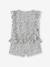 Ensemble blouse + short cérémonie fille bleu imprimé 6 - vertbaudet enfant 