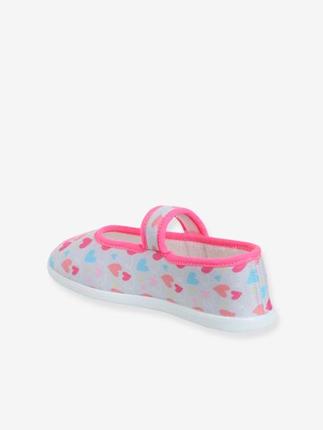 Chaussons ballerines scratchés enfant rose 4 - vertbaudet enfant 