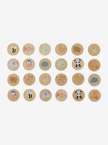 Jeu de Mémo en bois FSC® bois 1 - vertbaudet enfant 