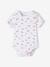 Lot de 5 bodies bébé garçon manches courtes coffret cadeau bleu 5 - vertbaudet enfant 