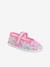 Chaussons ballerines scratchés enfant rose 1 - vertbaudet enfant 