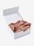 Combinaison bébé et bavoir nid d'abeille coffret cadeau noisette 4 - vertbaudet enfant 