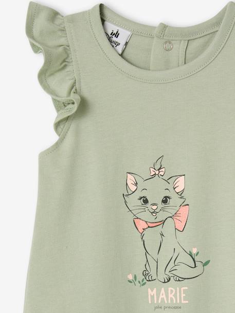 Lot de 2 Bodies Combinaisons bébé Disney Marie Les Aristochats vert d'eau 5 - vertbaudet enfant 