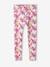 Legging technique sport fille motifs exotiques écru 1 - vertbaudet enfant 