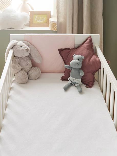 Protège matelas imperméable peut bouillir 90°C blanc 5 - vertbaudet enfant 