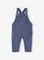 Salopette bébé en toile indigo 1 - vertbaudet enfant 