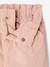 Pantalon paperbag fille poches coeur rose poudré+vert sauge 5 - vertbaudet enfant 