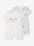 Lot de 2 Bodies Combinaisons bébé Disney Winnie l'Ourson écru 1 - vertbaudet enfant 