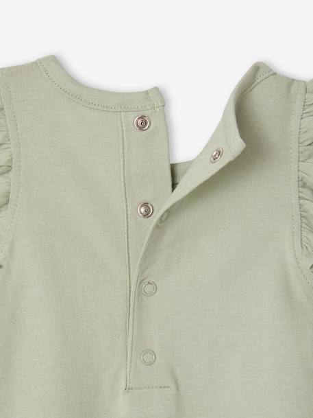 Lot de 2 Bodies Combinaisons bébé Disney Marie Les Aristochats vert d'eau 7 - vertbaudet enfant 