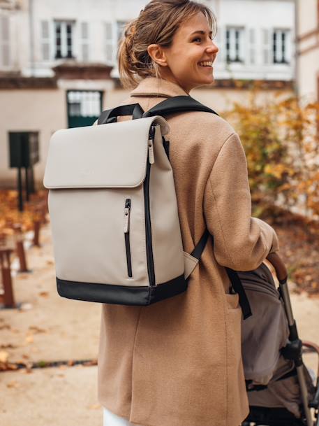 Sac à langer à langer Oslo beige 1 - vertbaudet enfant 