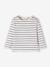 T-shirt rayé manches longues naissance écru 1 - vertbaudet enfant 