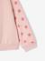 Sweat manches fleurs ajourées fille rose pâle 3 - vertbaudet enfant 