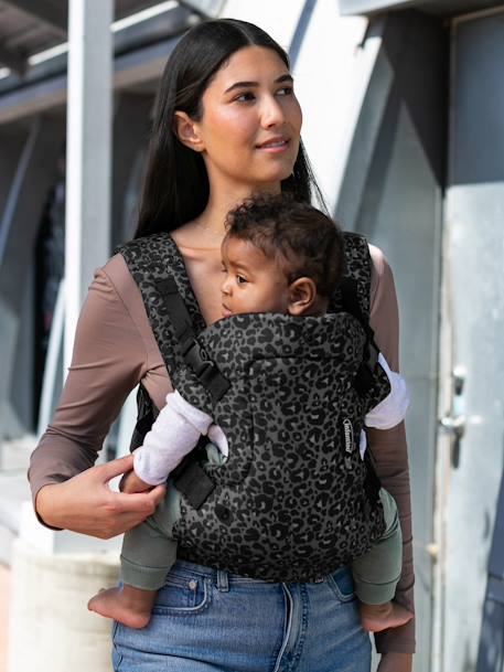 Flip 4-en-1 Porte-bébé Léopard - marron+noir 8 - vertbaudet enfant 