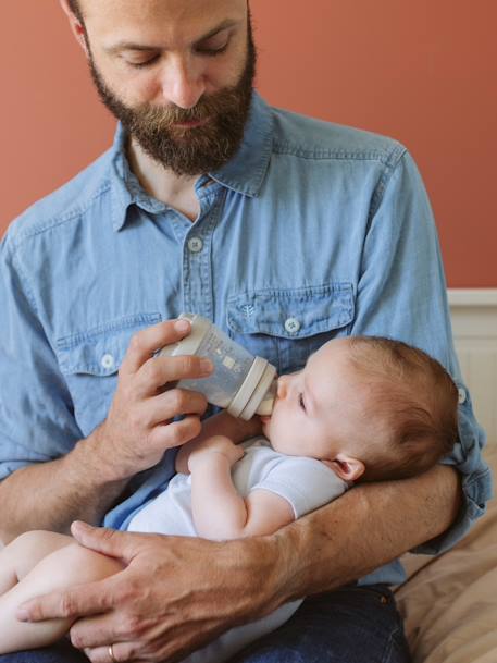 Biberon 160 ml Easy Start anti-colique Nature Guardian Sable 3 - vertbaudet enfant 
