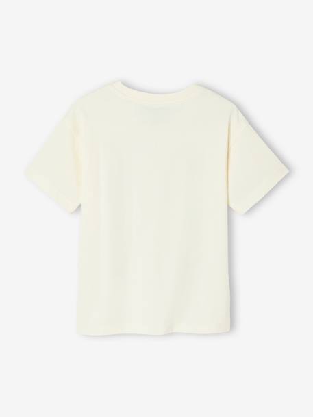 Tee-shirt Minecraft Creeper écru 2 - vertbaudet enfant 