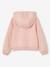 Sweat fille zippé à capuche sport marine+rose+vert sauge 5 - vertbaudet enfant 