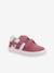 Baskets scratchées cuir enfant collection maternelle blanc+framboise 8 - vertbaudet enfant 