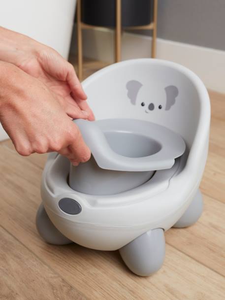 Pot bébé gris 1 - vertbaudet enfant 