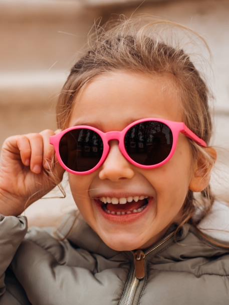 Lunettes de soleil Merry pour enfant de 2 à 4 ans Barbiecore+bleu grisé+Poppy red+rose+vert 4 - vertbaudet enfant 