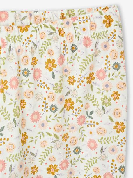 Lot de 2 pyjamas fille flower power bleu pâle 10 - vertbaudet enfant 