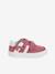 Baskets scratchées cuir enfant collection maternelle blanc+framboise 9 - vertbaudet enfant 
