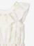Combishort cérémonie brodé fleurs irisées fille blanc 3 - vertbaudet enfant 