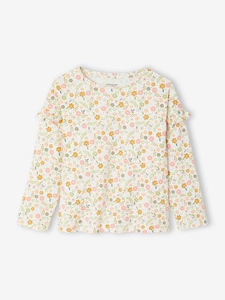 Lot de 2 pyjamas fille flower power bleu pâle 4 - vertbaudet enfant 