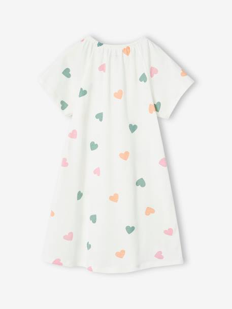 Lot de 2 chemises de nuit coeurs corail 5 - vertbaudet enfant 