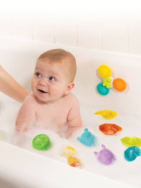 Coffret de Bain en silicone multicolore 1 - vertbaudet enfant 