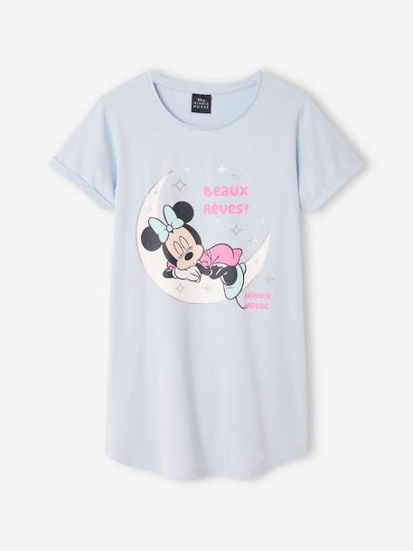 Chemise de nuit Disney Minnie bleu ciel 1 - vertbaudet enfant 
