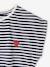 Robe fille effet 2 en 1 blanc imprimé+écru+marine+vanille 11 - vertbaudet enfant 