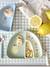 Set de vaisselle Happy Fruits en silicone LÄSSIG bleu+blush 3 - vertbaudet enfant 