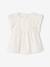 Blouse de cérémonie en broderie anglaise fille blanc 1 - vertbaudet enfant 