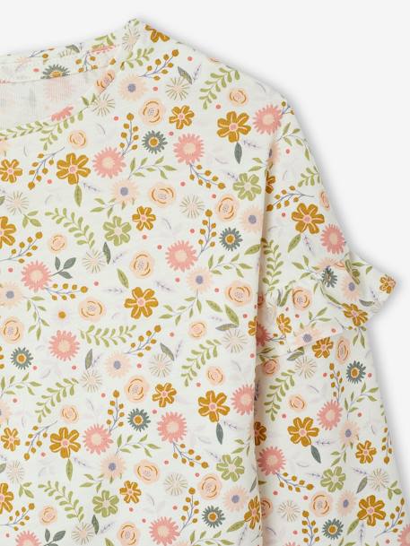 Lot de 2 pyjamas fille flower power bleu pâle 8 - vertbaudet enfant 