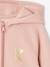 Sweat fille zippé à capuche sport marine+rose+vert sauge 6 - vertbaudet enfant 