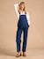 Salopette en jean de grossesse forme large denim brut 1 - vertbaudet enfant 