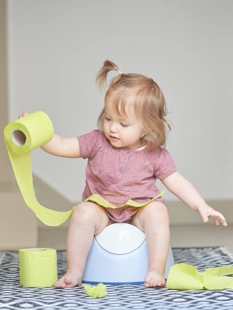 Pot d'hygiène bébé ergonomique Green blue+Light Mist+vert sauge 2 - vertbaudet enfant 