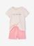 Lot de 3 pyjashorts panda fille rose pâle 3 - vertbaudet enfant 