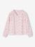 Chemise file gaze de coton imprimée personnalisable blanc imprimé+écru+rose pâle 14 - vertbaudet enfant 