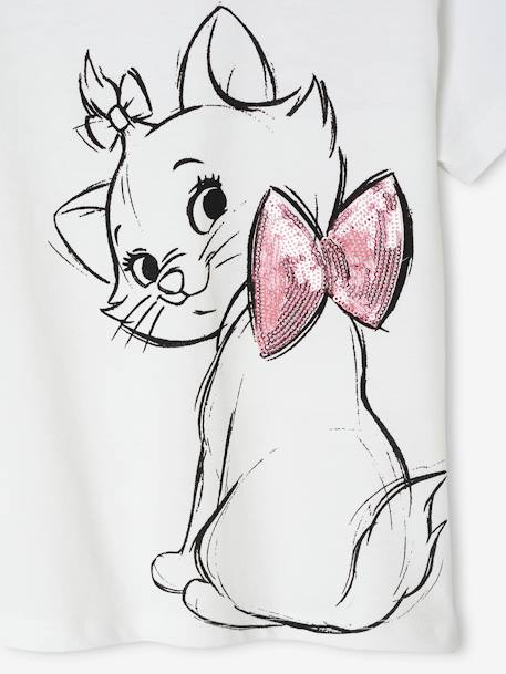 T-shirt Disney Marie les Aristochats blanc 3 - vertbaudet enfant 