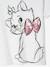 T-shirt Disney Marie les Aristochats blanc 3 - vertbaudet enfant 