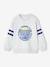 Sweat Tennis Club garçon blanc chiné 1 - vertbaudet enfant 