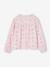 Chemise file gaze de coton imprimée personnalisable blanc imprimé+écru+rose pâle 15 - vertbaudet enfant 