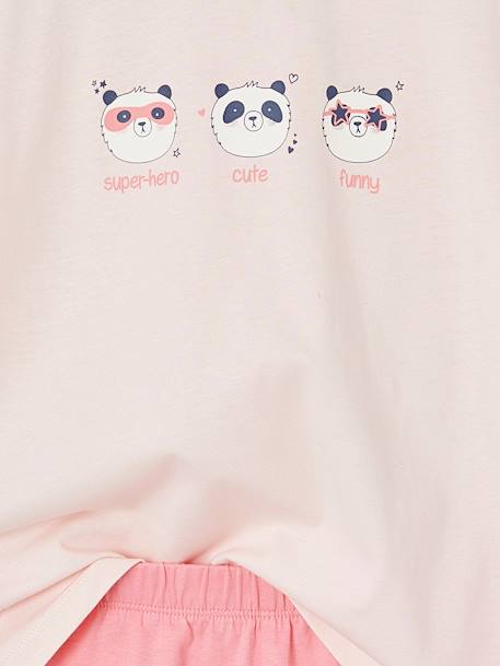 Lot de 3 pyjashorts panda fille rose pâle 13 - vertbaudet enfant 