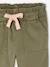 Pantalon fille style paperbag Lyocell fluide corail+kaki+rose 7 - vertbaudet enfant 