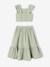 Ensemble fille cérémonie blouse jupe à volant blush+vert sauge 12 - vertbaudet enfant 